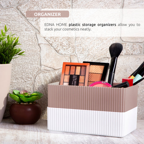 EDNA HOME Makeup Storage Organizers